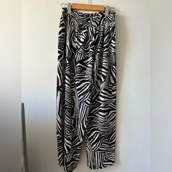 River Island Maternity Collection Zebra Print Loose Pants - Picture 5 of 7